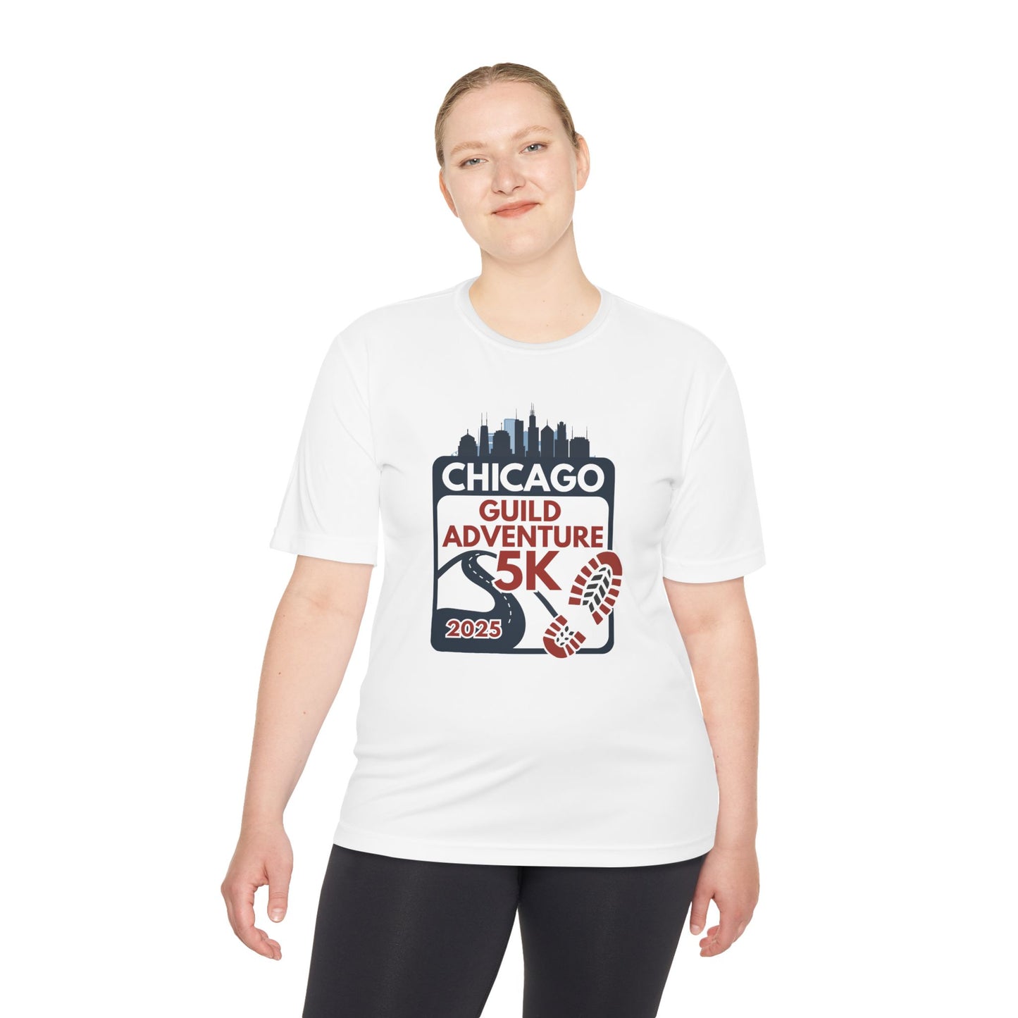 Chicago Guild Adventure 5K Unisex Moisture-Wicking Tee