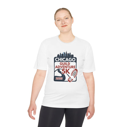Chicago Guild Adventure 5K Unisex Moisture-Wicking Tee