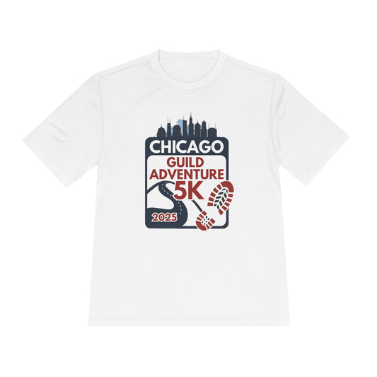 Chicago Guild Adventure 5K Unisex Moisture-Wicking Tee